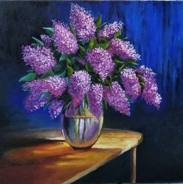 Original Impressionism Floral Paintings by Yuliia Hordiienko