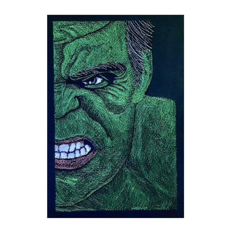 Hulk portrait - Print