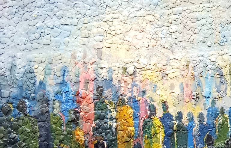 Original Abstract Expressionism Abstract Painting by Olapade Ajibola