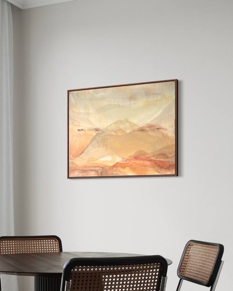 Original Abstract Expressionism Abstract Painting by Indra Gondi