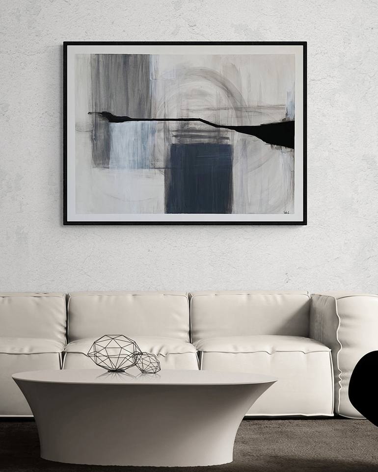 Original Conceptual Abstract Painting by Indra Gondi