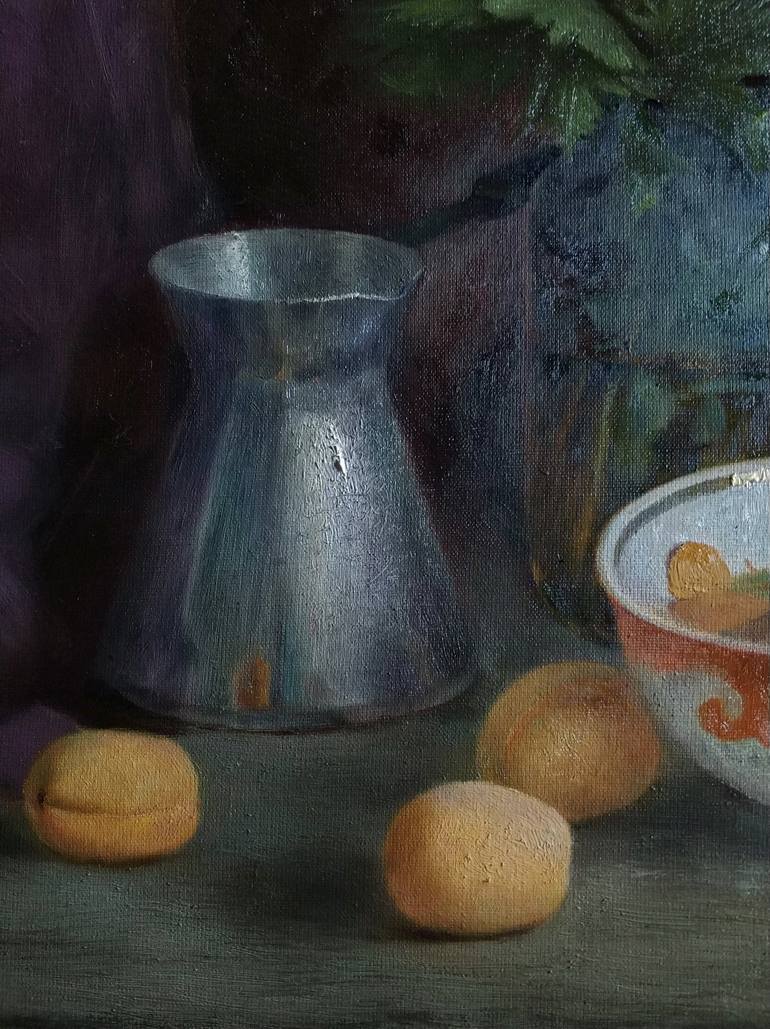 Original Fine Art Still Life Painting by Vsevolod Kuznethov