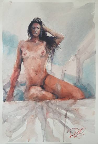 Original Nude Paintings by Dominic Butler