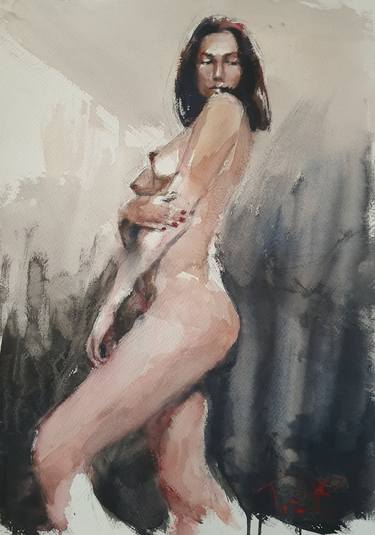 Original Nude Paintings by Dominic Butler