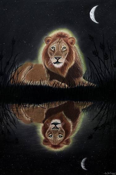 Original Realism Animal Drawings by Artist Bathmawathy
