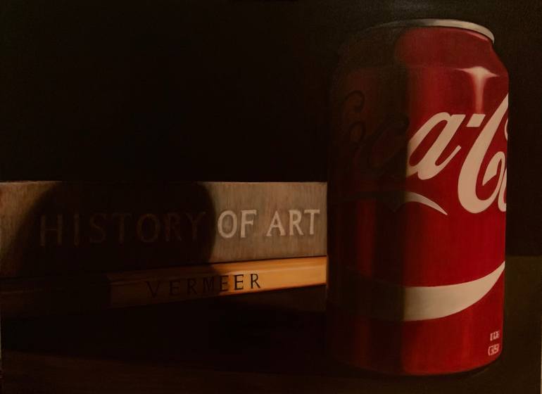 Original Realism Still Life Painting by Michael Diaz