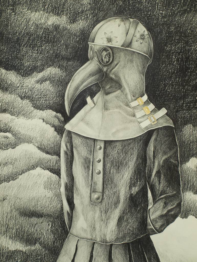 Original Pop Art Other Drawing by Florin-Valentin Ogrutan