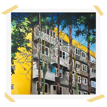 Print of Expressionism Architecture Paintings by Florin-Valentin Ogrutan