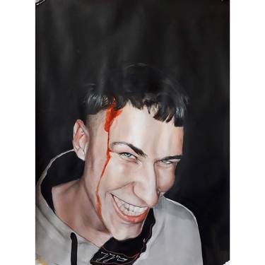 Print of Portrait Paintings by Florin-Valentin Ogrutan