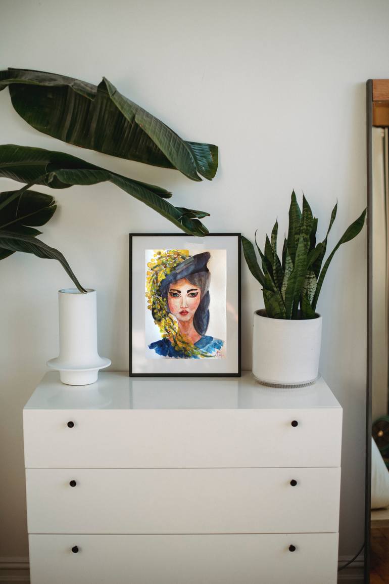 Original Conceptual Pop Culture/Celebrity Painting by Alexandra Logunova