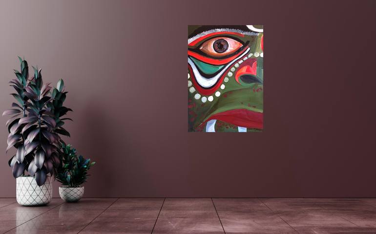 Original Conceptual People Painting by Alexandra Logunova
