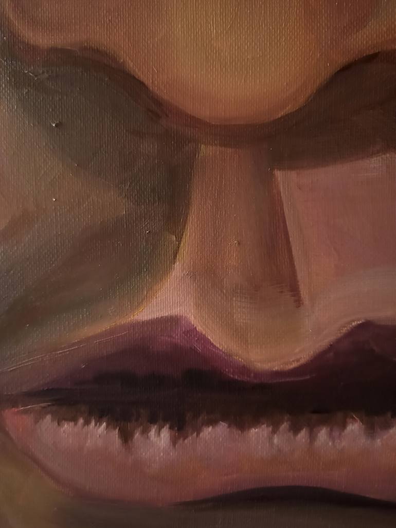 Original Conceptual People Painting by Alexandra Logunova