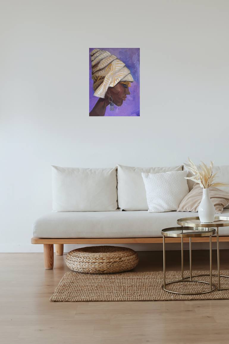Original Conceptual People Painting by Alexandra Logunova