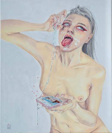 Original Erotic Paintings by Anna Gizo