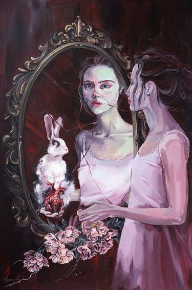 Original Figurative Fantasy Paintings by Anna Gizo