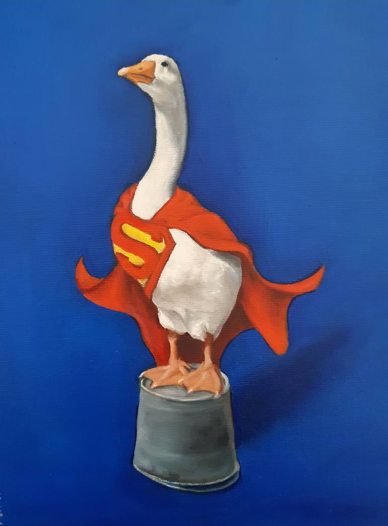 Original Contemporary Animal Painting by Anna Cannavale