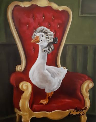 Original Figurative Animal Paintings by Anna Cannavale