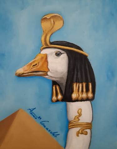 Cleopatra goose thumb