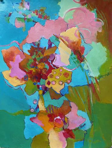 Original Expressionism Abstract Paintings by Jenny Shaw