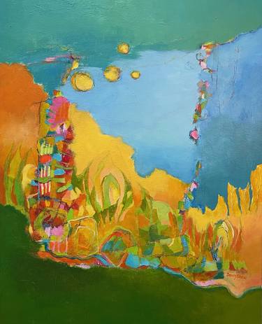 Original Abstract Paintings by Jenny Shaw