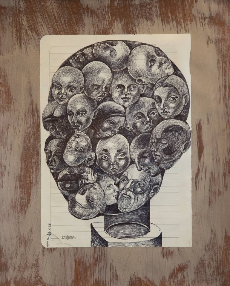 Print of Black & White Still Life Paintings by Samira Darya