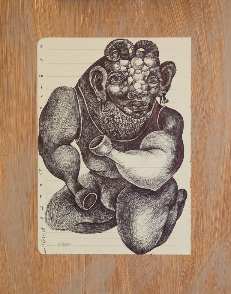 Print of Black & White Still Life Paintings by Samira Darya