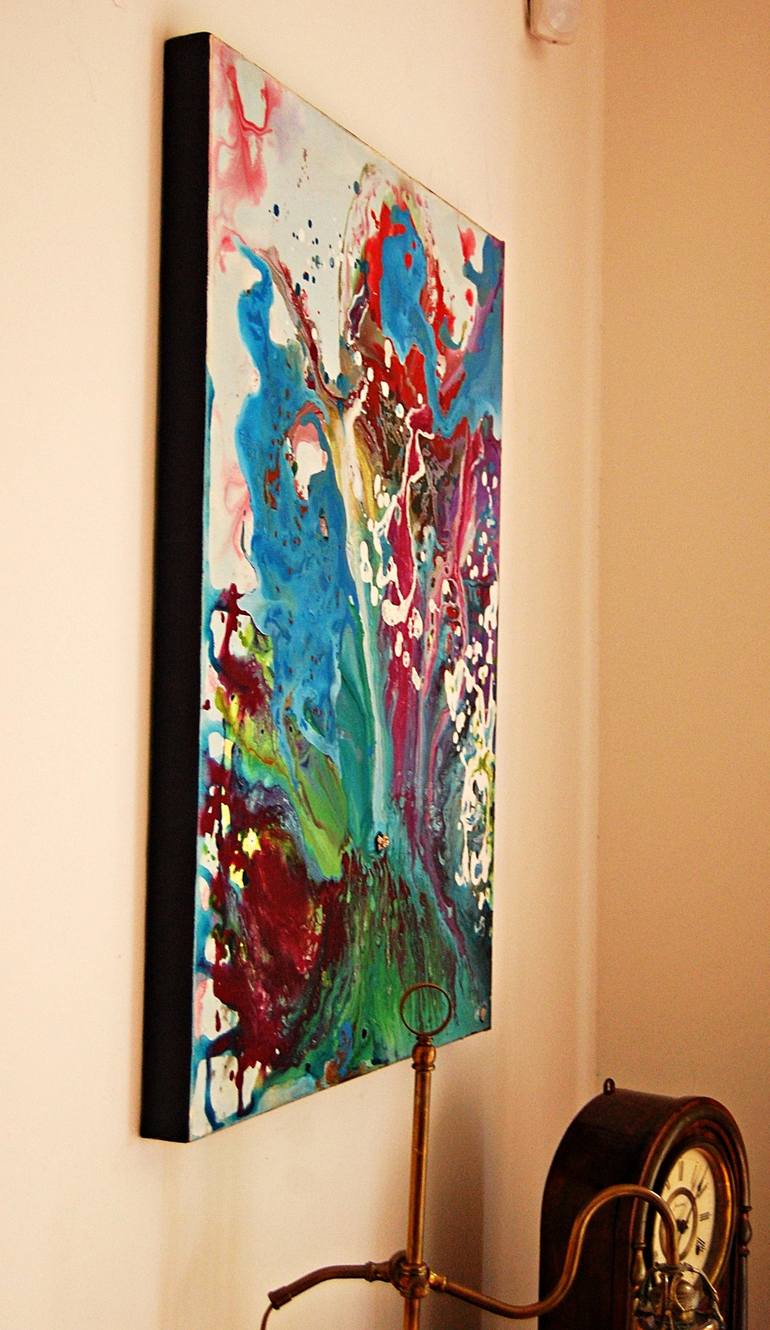 Original Abstract Nature Painting by Milena Weichelt