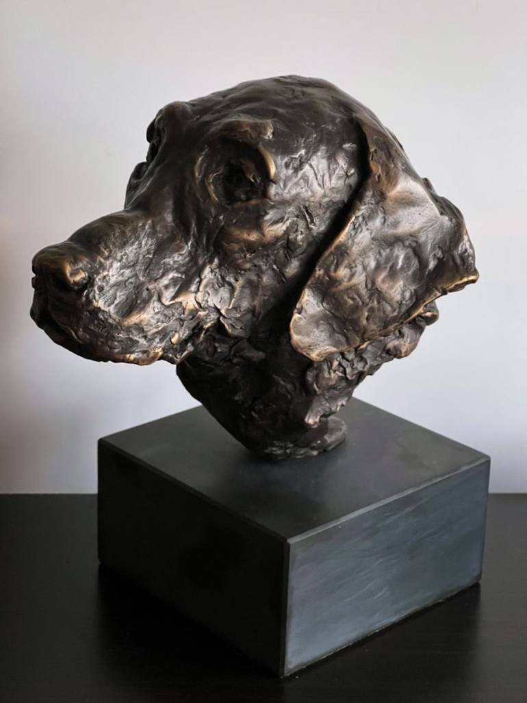 Original Dogs Sculpture by Tom Gabbay