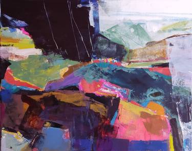 Original Abstract Expressionism Abstract Paintings by Viktoria Shvoren