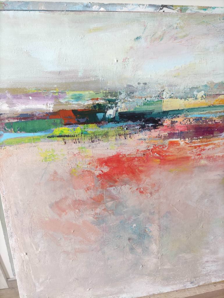 Original Abstract Expressionism Abstract Painting by Viktoria Shvoren
