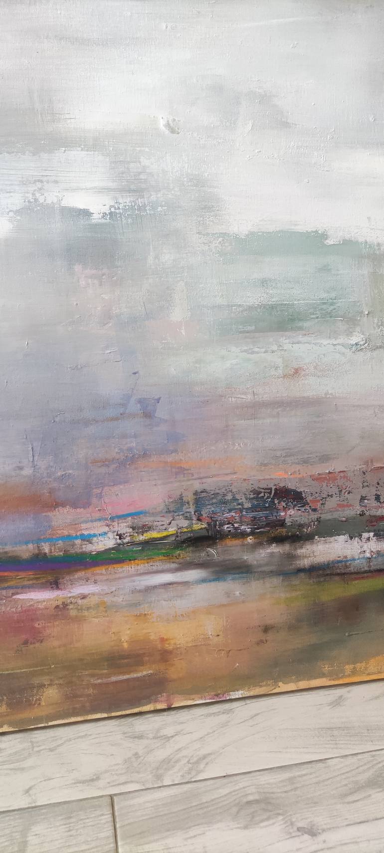 Original Abstract Expressionism Abstract Painting by Viktoria Shvoren