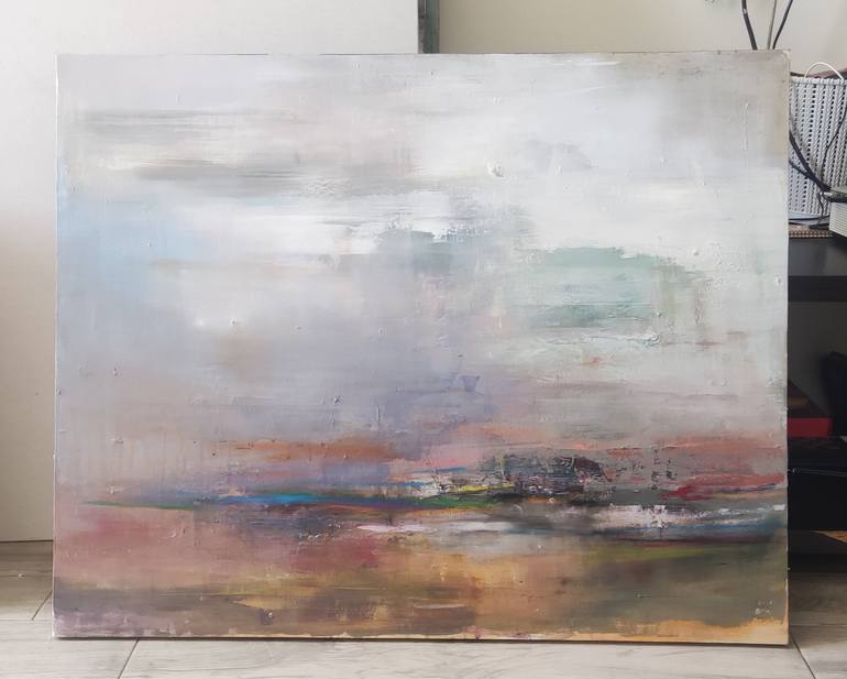Original Abstract Expressionism Abstract Painting by Viktoria Shvoren