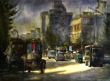 Original Realism Landscape Paintings by Ahsan Habib