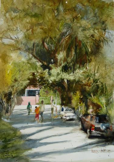 Original Landscape Paintings by Ahsan Habib