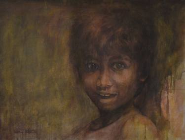Original Fine Art Portrait Paintings by Ahsan Habib