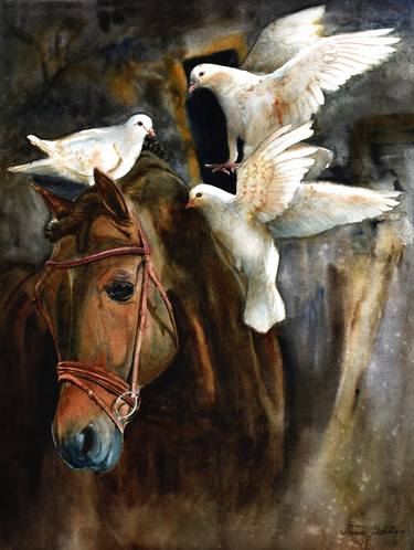 Original Animal Paintings by Ahsan Habib