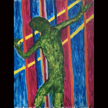 Original Figurative Abstract Painting by David Rosenbloom
