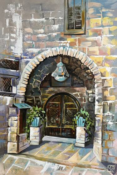 Original Expressionism Architecture Paintings by Maria Kireev