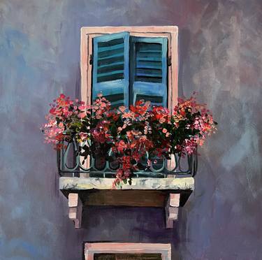 Original Fine Art Architecture Paintings by Maria Kireev