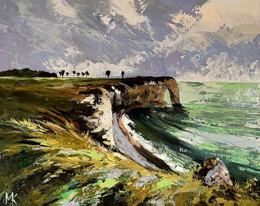 Print of Expressionism Landscape Paintings by Maria Kireev