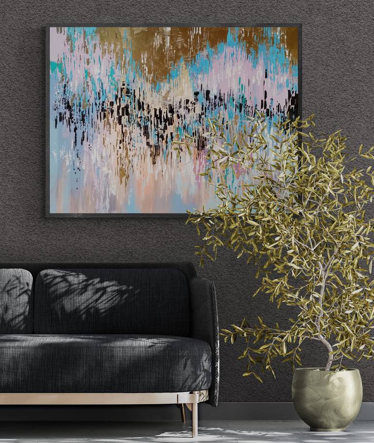 Original Abstract Painting by Maria Kireev