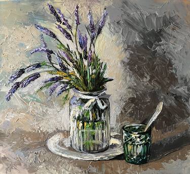 Original Expressionism Floral Paintings by Maria Kireev
