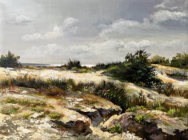 Print of Beach Paintings by Maria Kireev