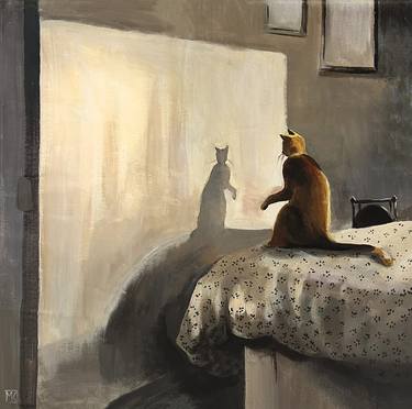 Original Realism Animal Paintings by Maria Kireev