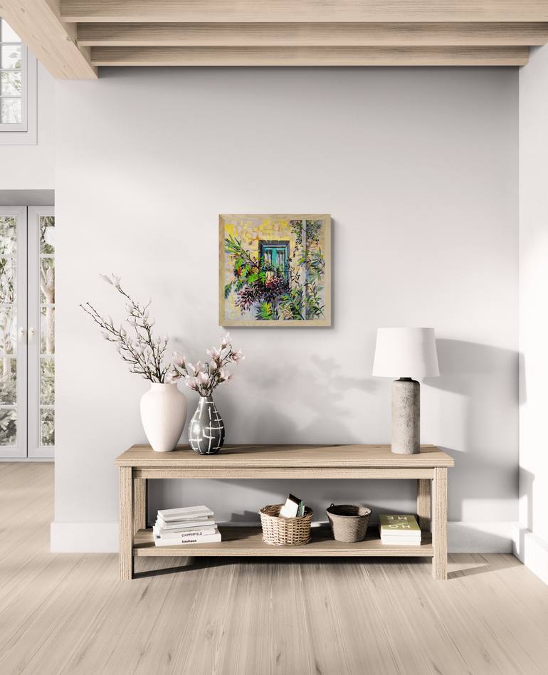 Original Impressionism Cities Painting by Maria Kireev