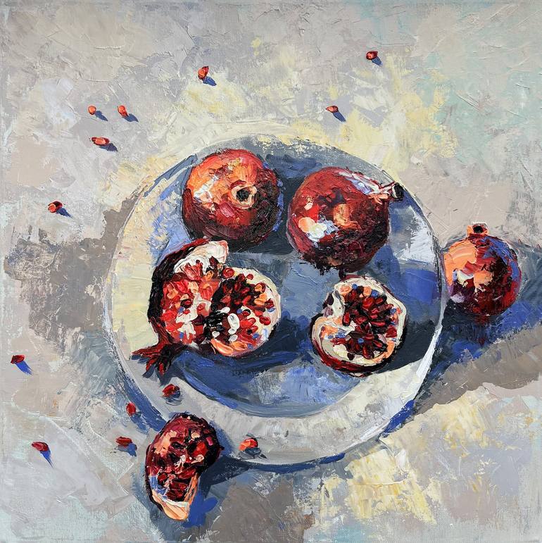 Print of Expressionism Still Life Paintings by Maria Kireev