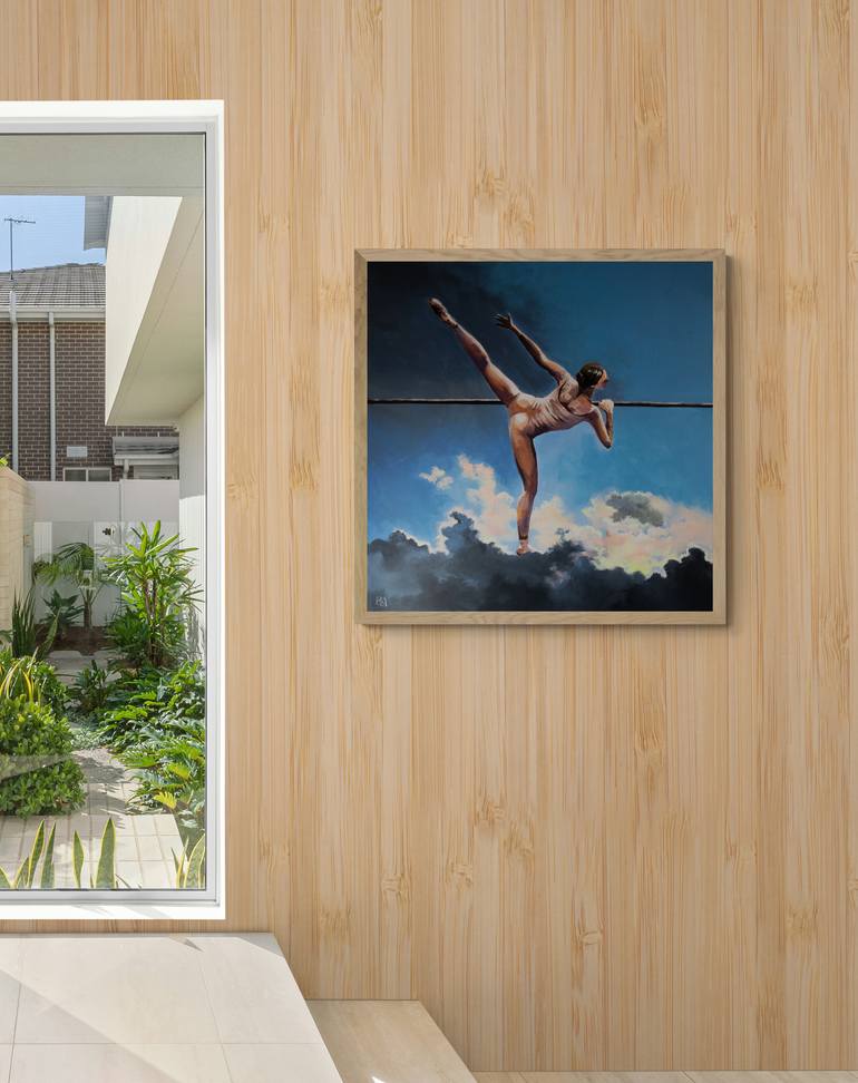 Original Figurative People Painting by Maria Kireev