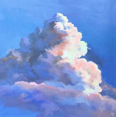 Original Expressionism Landscape Painting by Maria Kireev