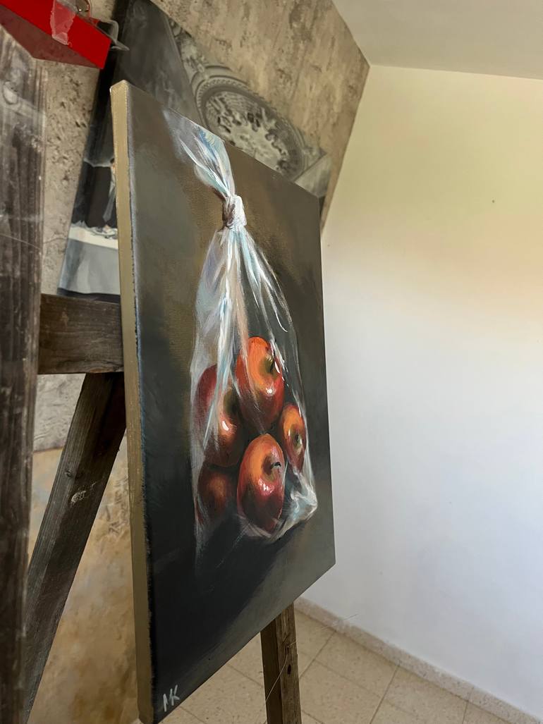 Original Impressionism Still Life Painting by Maria Kireev