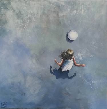 Original Figurative Children Paintings by Maria Kireev